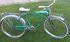 Rare Vintage All American 1960 Schwinn Panther 3 Iii Green Bicycle All Original