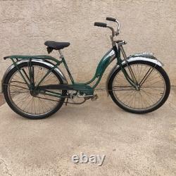 RARE- Vintage Original 1955 Schwinn Girls Green Phantom Bicycle #S75762