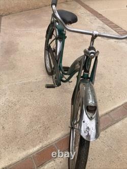 RARE- Vintage Original 1955 Schwinn Girls Green Phantom Bicycle #S75762 RARE- Vintage Original 1955 Schwinn Girls Green Phantom Bicycle #S75762