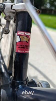 RARE Vintage Schwinn Le Tour 58cm Made in USA Chicago Blue Fade 4130 CRMO Butted