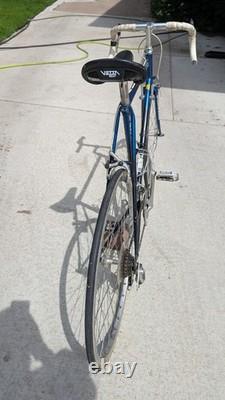 RARE Vintage Schwinn Le Tour 58cm Made in USA Chicago Blue Fade 4130 CRMO Butted