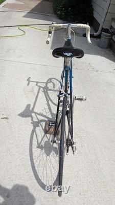 RARE Vintage Schwinn Le Tour 58cm Made in USA Chicago Blue Fade 4130 CRMO Butted