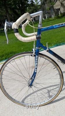 RARE Vintage Schwinn Le Tour 58cm Made in USA Chicago Blue Fade 4130 CRMO Butted