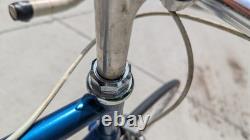 RARE Vintage Schwinn Le Tour 58cm Made in USA Chicago Blue Fade 4130 CRMO Butted