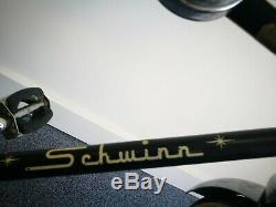 Rare 1967 Schwinn Stingray Fastback Black 5 Speed Stick Gear Original Vintage