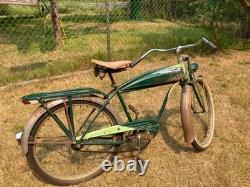 Rare Original 1950 Schwinn Panther Cruiser Bicycle Unrestored Balloon Tires VTG Rare Original 1950 Schwinn Panther Cruiser Bicycle Unrestored Balloon Tires VTG