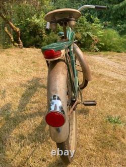 Rare Original 1950 Schwinn Panther Cruiser Bicycle Unrestored Balloon Tires VTG Rare Original 1950 Schwinn Panther Cruiser Bicycle Unrestored Balloon Tires VTG
