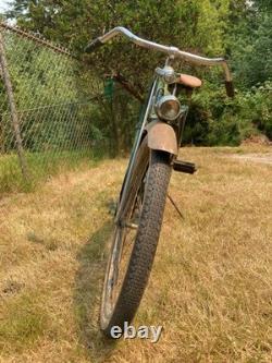 Rare Original 1950 Schwinn Panther Cruiser Bicycle Unrestored Balloon Tires VTG