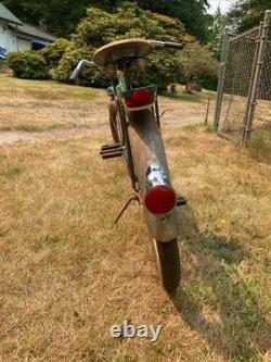 Rare Original 1950 Schwinn Panther Cruiser Bicycle Unrestored Balloon Tires VTG