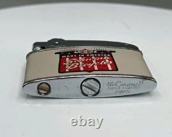 Rare Vintage 1950's Schwinn Bicycle's Flat Ad Cigarette Lighter UNFIRED Workin