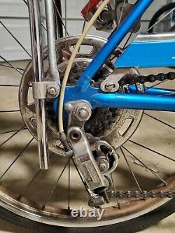 Rare Vintage 1968 Schwinn Sting-Ray Fastback Bicycle Muscle Shifter Bike Blue