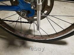 Rare Vintage 1968 Schwinn Sting-Ray Fastback Bicycle Muscle Shifter Bike Blue