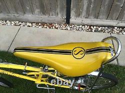 Rare Vintage 1971 Schwinn 24 Manta Ray 5 Speed Stik Shift Disc Restored Seat