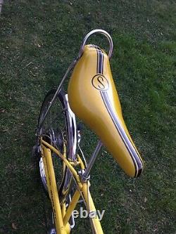 Rare Vintage 1971 Schwinn 24 Manta Ray 5 Speed Stik Shift Disc Restored Seat