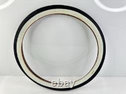 Rare Vintage 1980's Schwinn Westwind Tire 20x1-3/4 S-7 White Black NOS