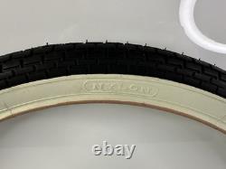 Rare Vintage 1980's Schwinn Westwind Tire 20x1-3/4 S-7 White Black NOS