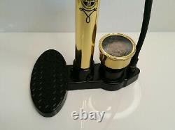 Rare Vintage 1995 Schwinn Typhoon Bicycle Tire Pump 100th Anniversary Gold USA