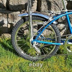 Rare Vintage August 1977 Schwinn Sting-Ray 5 Speed Sky Blue 20 Boys J38-9 USA