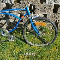 Rare Vintage August 1977 Schwinn Sting-Ray 5 Speed Sky Blue 20 Boys J38-9 USA