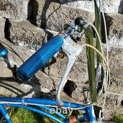 Rare Vintage August 1977 Schwinn Sting-Ray 5 Speed Sky Blue 20 Boys J38-9 USA