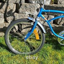 Rare Vintage August 1977 Schwinn Sting-Ray 5 Speed Sky Blue 20 Boys J38-9 USA