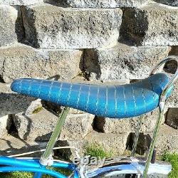 Rare Vintage August 1977 Schwinn Sting-Ray 5 Speed Sky Blue 20 Boys J38-9 USA