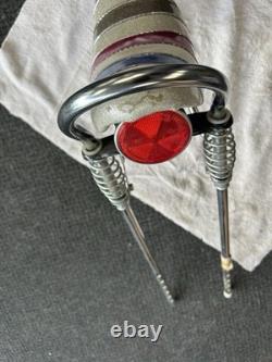 Rare Vintage Nos Schwinn Persons Lifesaver Banana Seat With Sissy Bar