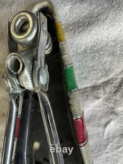 Rare Vintage Nos Schwinn Persons Lifesaver Banana Seat With Sissy Bar