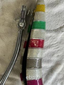 Rare Vintage Nos Schwinn Persons Lifesaver Banana Seat With Sissy Bar