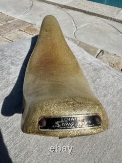 Rare Vintage Schwinn Stingray Silver Glow Smoothie Saddle 1966