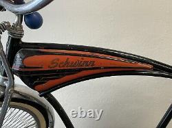 Red Black Schwinn Hornet Phantom Tank Bicycle 26 Vintage Cruiser 1940s-1950s