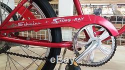 Red Schwinn Stingray Vintage Antique Bicycle