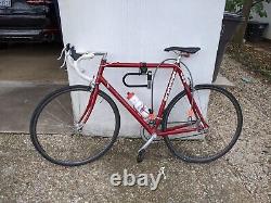 Red schwinn vintage bicycle