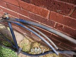 Rt35,1, Antique, Vintage, Schwinn, Jaguar, 26frame And Fork, Parts, Old, Tank Bicycle