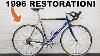 Rusty Vintage Peugeot Restoration Full Bike Rebuild Hub Wheels Headset Bearings 1996 Service