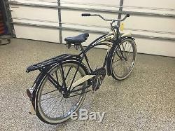 SCHWINN 1948 B6 EXCELSIOR Bicycle -Antique Vintage Autocycle Phantom