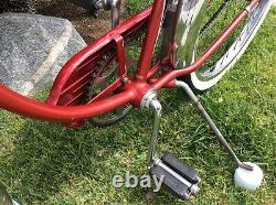 SCHWINN 1953 NICE ORIGINAL PAINT RED PHANTOM VINTAGE BICYCLE ELGIN COLUMBIA 50s