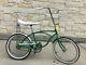 Schwinn 1965 Sting Ray Deluxe Lime Green Bicycle Antique Vintage