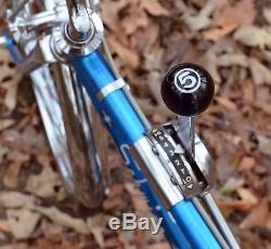 SCHWINN 1966 FASTBACK 5 speed Sting-ray Bicycle-Vintage BikeOrig 66 SKY BLUE