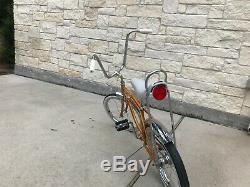 SCHWINN 1966 STING RAY DELUXE COPPERTONE Bicycle Antique Vintage