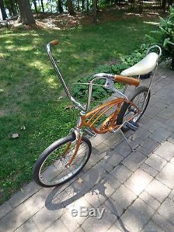 SCHWINN 1967 COPPERTONE STING-RAY Bicycle -Vintage Bike- Original 2 speed