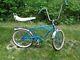 Schwinn 1967 Sky Blue Deluxe Sting-ray Bicycle -vintage Bike Original