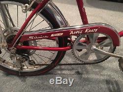 SCHWINN 1968 APPLE KRATE STING-RAY 5 SPEED Bicycle Antique Vintage