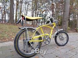SCHWINN 1969 LEMON PEELER KRATE 5 speed Sting-ray Bicycle-Vintage Bike 69