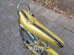SCHWINN 1969 LEMON PEELER KRATE 5 speed Sting-ray Bicycle-Vintage Bike 69