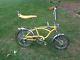 Schwinn 1969 Lemon Peeler Krate Sting-ray Bicycle -vintage Bike- Ready For Show