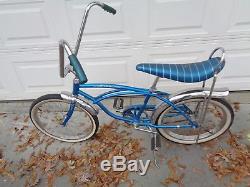 SCHWINN 1969 Sting-ray DeLuxe Bicycle-Vintage BikeOriginal 69 STINGRAY
