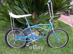 Schwinn 1970 20 Stingray Rare Fenderless Vintage Bicycle All Original 70 Bike