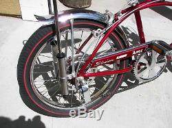 SCHWINN 1970 APPLE KRATE 5 Speed Vintage Stingray Original Bicycle