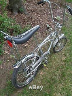 SCHWINN 1971 GREY GHOST KRATE Sting-ray Bicycle -Vintage Bike